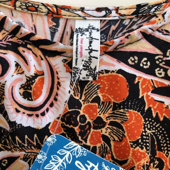 Free People Forever Yours smocked slip dress NWT - Picture 7 of 9